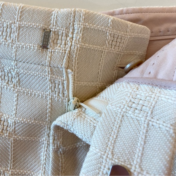 Gucci Horsebit Ivory Tweed Shorts - Picture 10 of 16